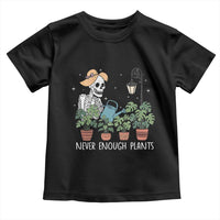 Skeleton Monstera Lover Toddler T Shirt Never Enough Plants - Wonder Print Shop