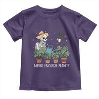 Skeleton Monstera Lover Toddler T Shirt Never Enough Plants - Wonder Print Shop