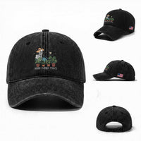 Skeleton Monstera Lover Washed Cotton Baseball Cap Never Enough Plants