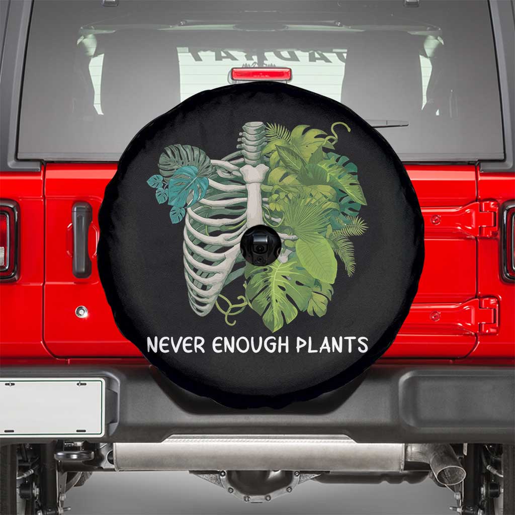 Monstera Plant Body Skeleton Spare Tire Cover Never Enough Plants - Wonder Print Shop