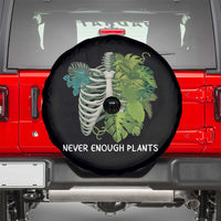 Monstera Plant Body Skeleton Spare Tire Cover Never Enough Plants - Wonder Print Shop