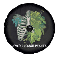 Monstera Plant Body Skeleton Spare Tire Cover Never Enough Plants - Wonder Print Shop