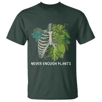 Monstera Plant Body Skeleton T Shirt Never Enough Plants - Wonder Print Shop