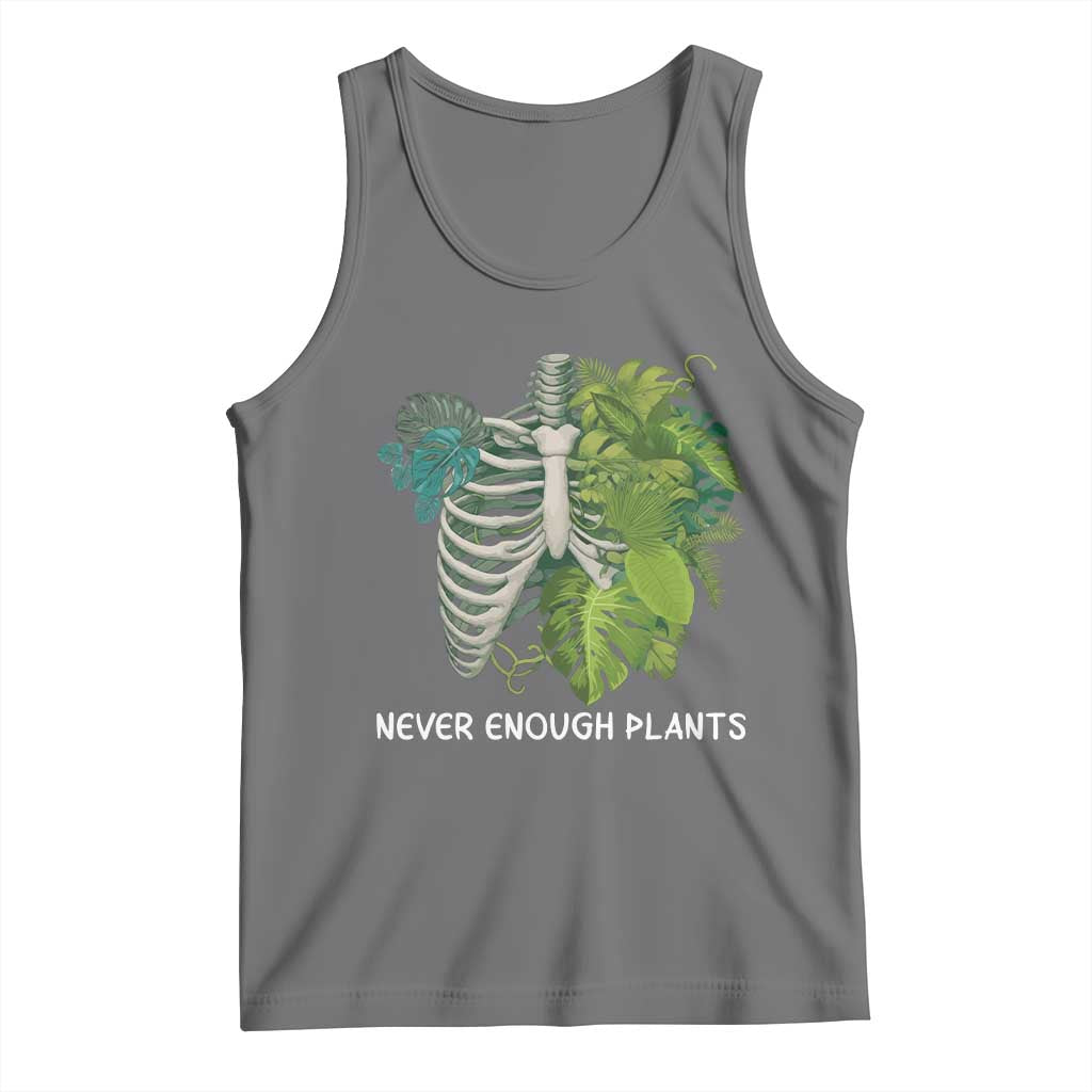 Monstera Plant Body Skeleton Tank Top Never Enough Plants - Wonder Print Shop