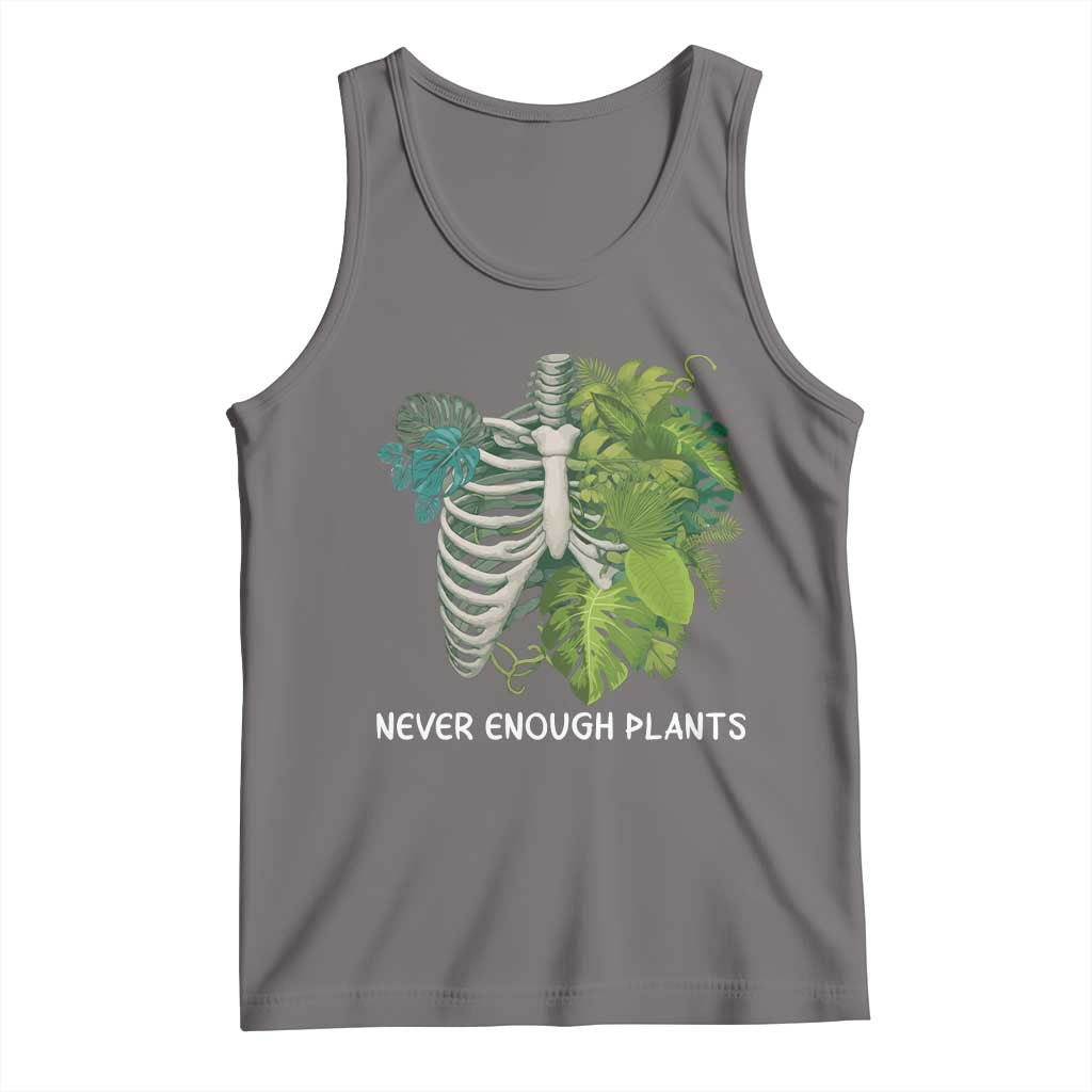 Monstera Plant Body Skeleton Tank Top Never Enough Plants - Wonder Print Shop