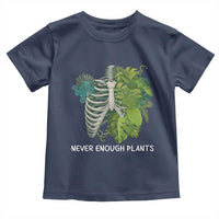 Monstera Plant Body Skeleton Toddler T Shirt Never Enough Plants - Wonder Print Shop