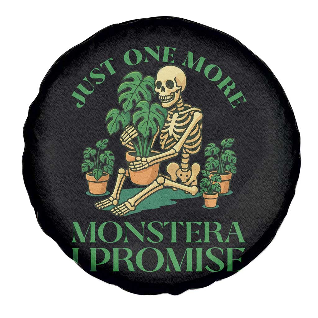 Just One More Monstera Spare Tire Cover Skeleton Plant Lover Gift - Wonder Print Shop