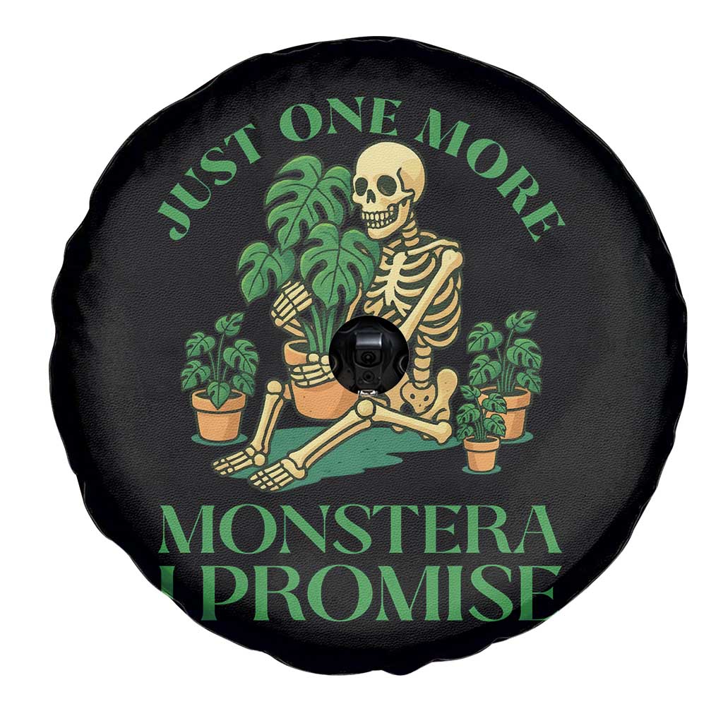 Just One More Monstera Spare Tire Cover Skeleton Plant Lover Gift - Wonder Print Shop