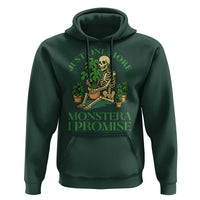 Just One More Monstera Hoodie Skeleton Plant Lover Gift - Wonder Print Shop