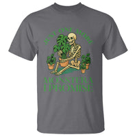 Just One More Monstera T Shirt Skeleton Plant Lover Gift - Wonder Print Shop