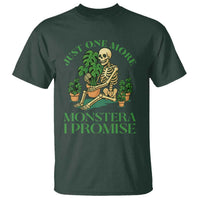 Just One More Monstera T Shirt Skeleton Plant Lover Gift - Wonder Print Shop