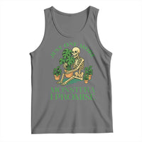 Just One More Monstera Tank Top Skeleton Plant Lover Gift - Wonder Print Shop