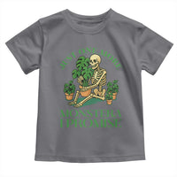 Just One More Monstera Toddler T Shirt Skeleton Plant Lover Gift - Wonder Print Shop