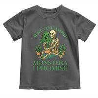 Just One More Monstera Toddler T Shirt Skeleton Plant Lover Gift - Wonder Print Shop