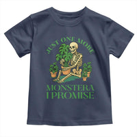 Just One More Monstera Toddler T Shirt Skeleton Plant Lover Gift - Wonder Print Shop