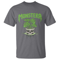 Monstera Lover Houseplant Gift T Shirt Skull Plant Pot Graphic - Wonder Print Shop