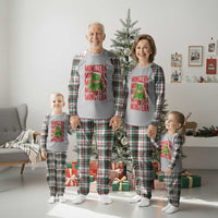 Merry Monstera Plaid Pajama Set Plant Lover Xmas Gift - Wonder Print Shop