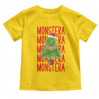 Merry Monstera Toddler T Shirt Plant Lover Christmas Gift - Wonder Print Shop