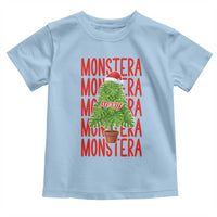 Merry Monstera Toddler T Shirt Plant Lover Christmas Gift - Wonder Print Shop