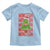 Merry Monstera Toddler T Shirt Plant Lover Christmas Gift - Wonder Print Shop