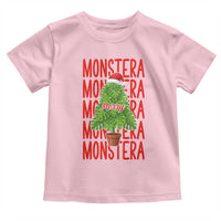 Merry Monstera Toddler T Shirt Plant Lover Christmas Gift - Wonder Print Shop
