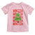 Merry Monstera Toddler T Shirt Plant Lover Christmas Gift - Wonder Print Shop