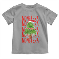 Merry Monstera Toddler T Shirt Plant Lover Christmas Gift - Wonder Print Shop
