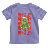 Merry Monstera Toddler T Shirt Plant Lover Christmas Gift - Wonder Print Shop