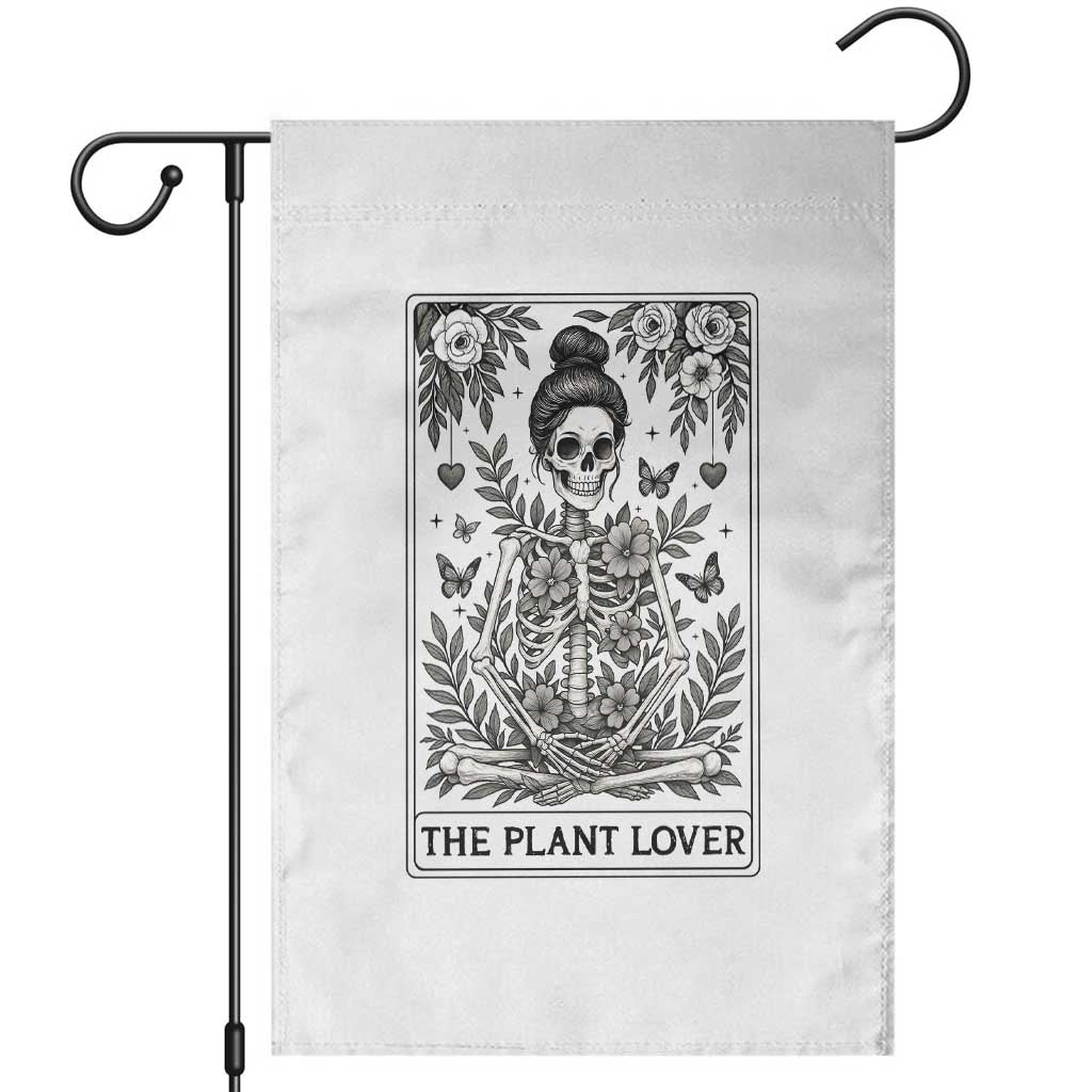 Dark Humor Tarot Card Plant Lover Gift Garden Flag - Wonder Print Shop
