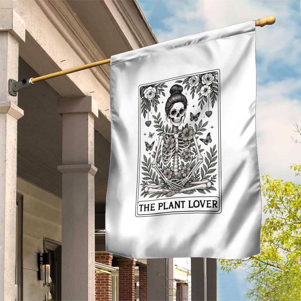 Dark Humor Tarot Card Plant Lover Gift Garden Flag - Wonder Print Shop