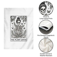 Dark Humor Tarot Card Plant Lover Gift Garden Flag - Wonder Print Shop