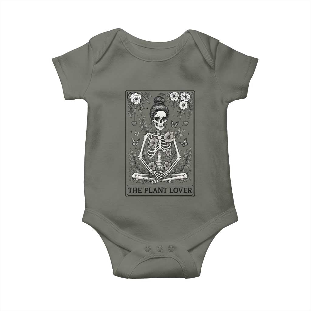 Dark Humor Tarot Card Plant Lover Gift Baby Onesie - Wonder Print Shop