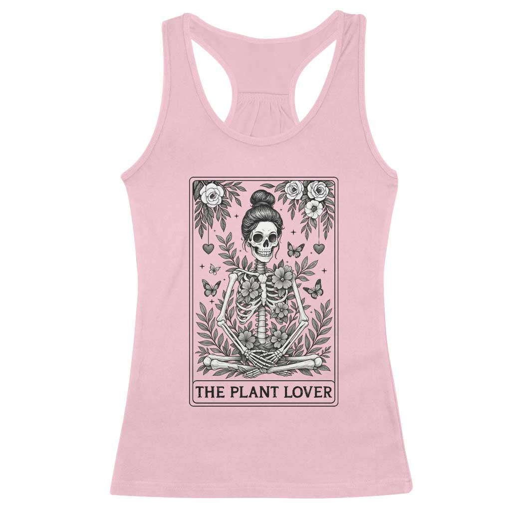 Dark Humor Tarot Card Plant Lover Gift Racerback Tank Top - Wonder Print Shop