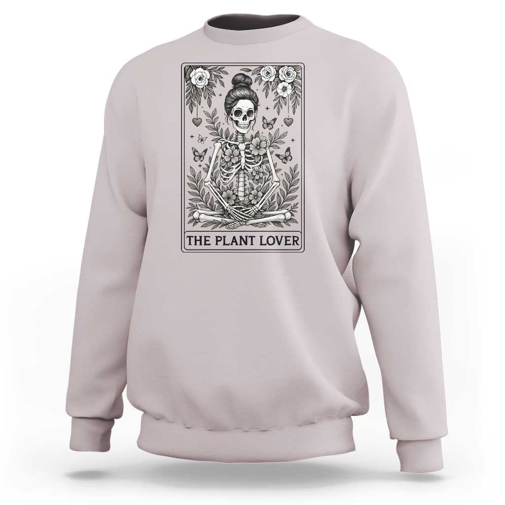 Dark Humor Tarot Card Plant Lover Gift Sweatshirt - Wonder Print Shop