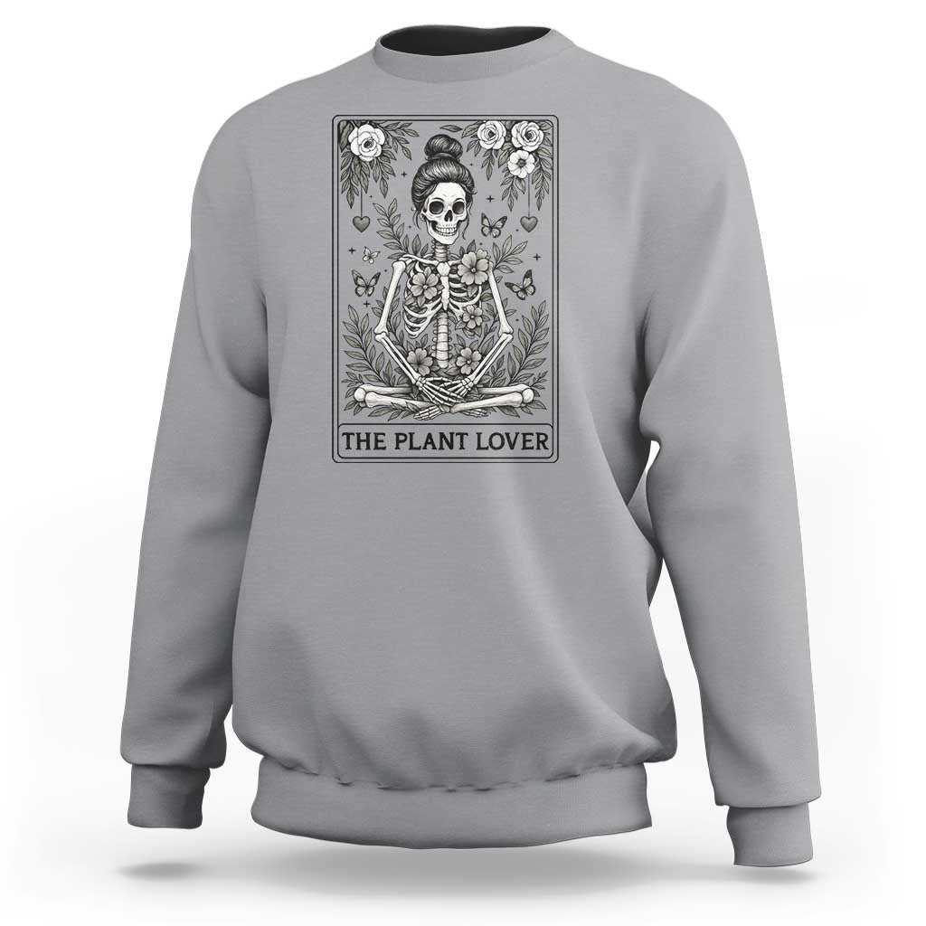 Dark Humor Tarot Card Plant Lover Gift Sweatshirt - Wonder Print Shop
