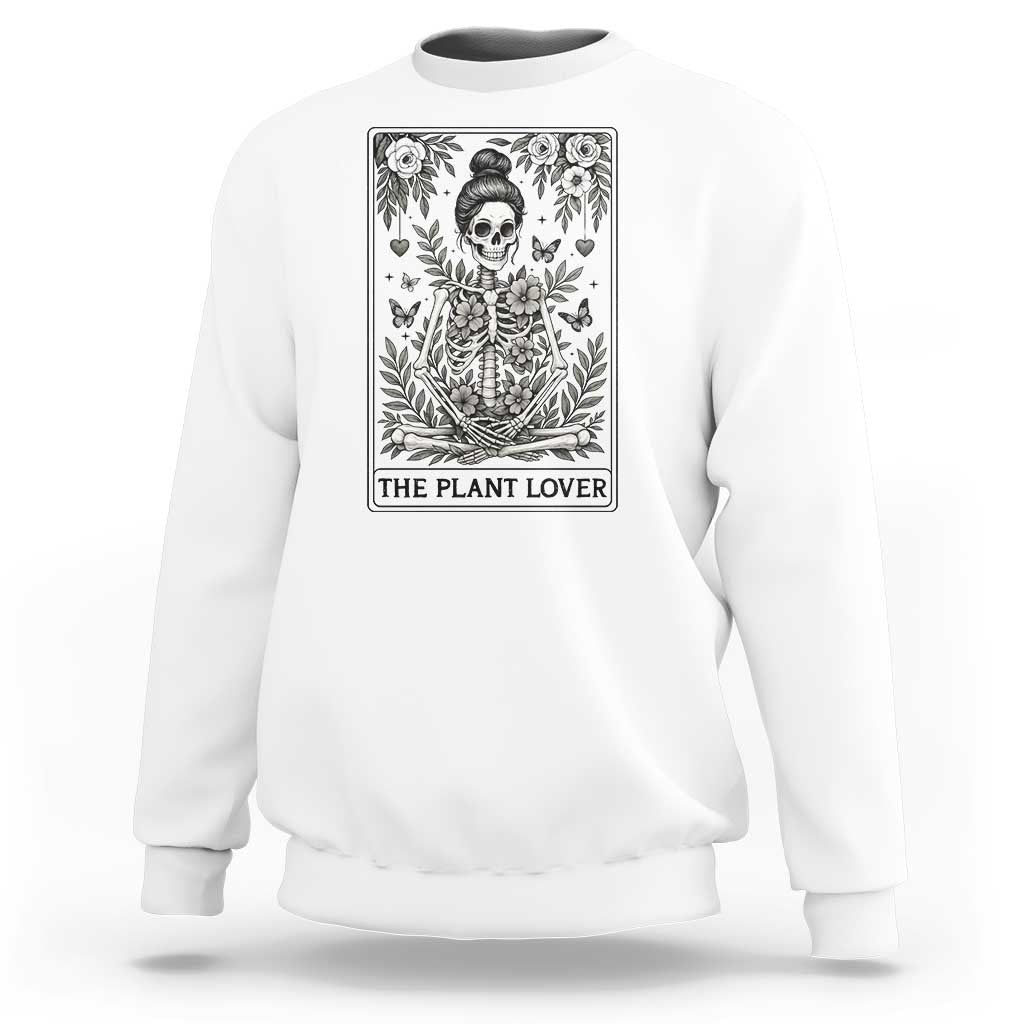 Dark Humor Tarot Card Plant Lover Gift Sweatshirt - Wonder Print Shop