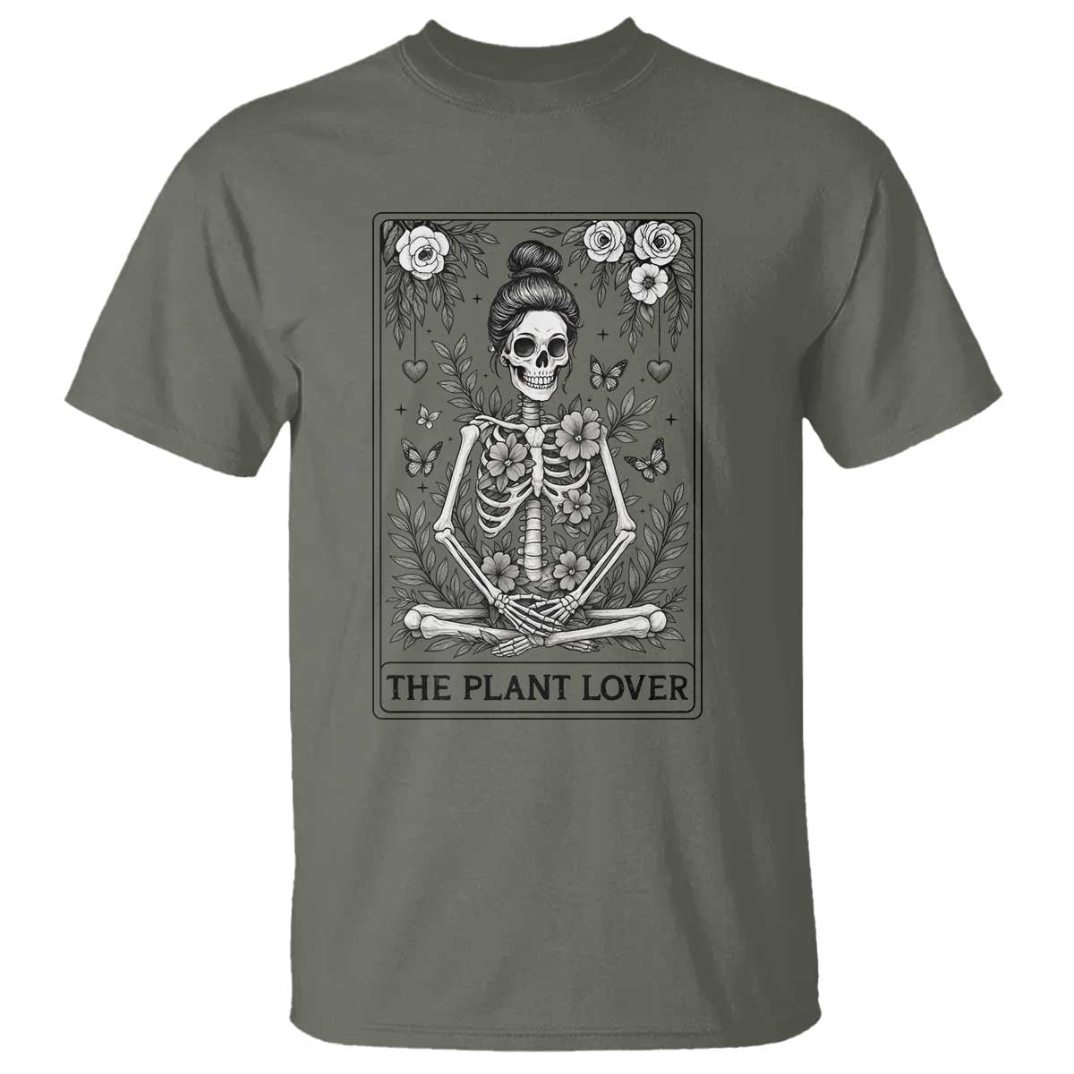 Dark Humor Tarot Card Plant Lover Gift T Shirt - Wonder Print Shop