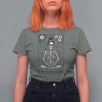 Dark Humor Tarot Card Plant Lover Gift T Shirt For Women - Wonder Print Shop