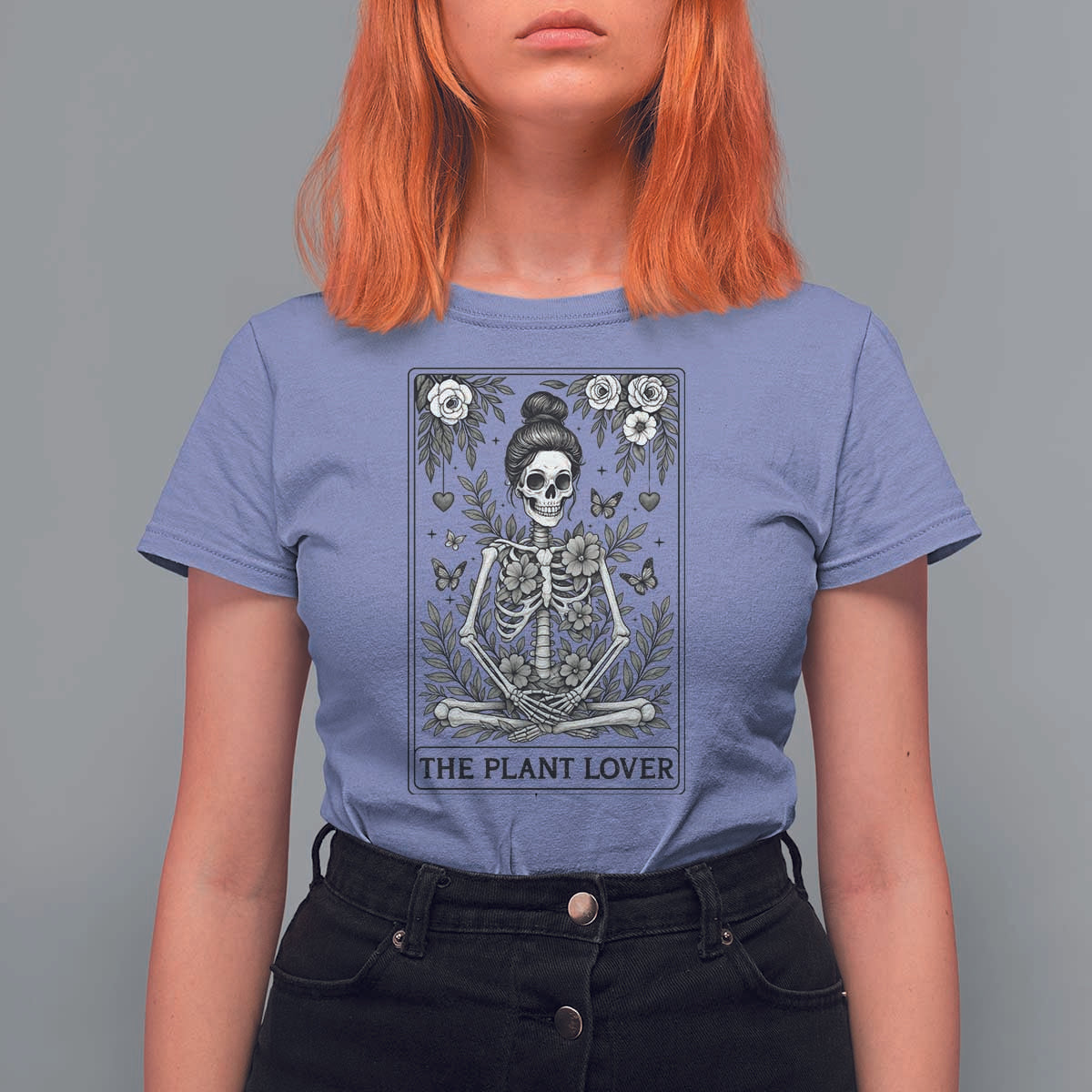 Dark Humor Tarot Card Plant Lover Gift T Shirt For Women - Wonder Print Shop