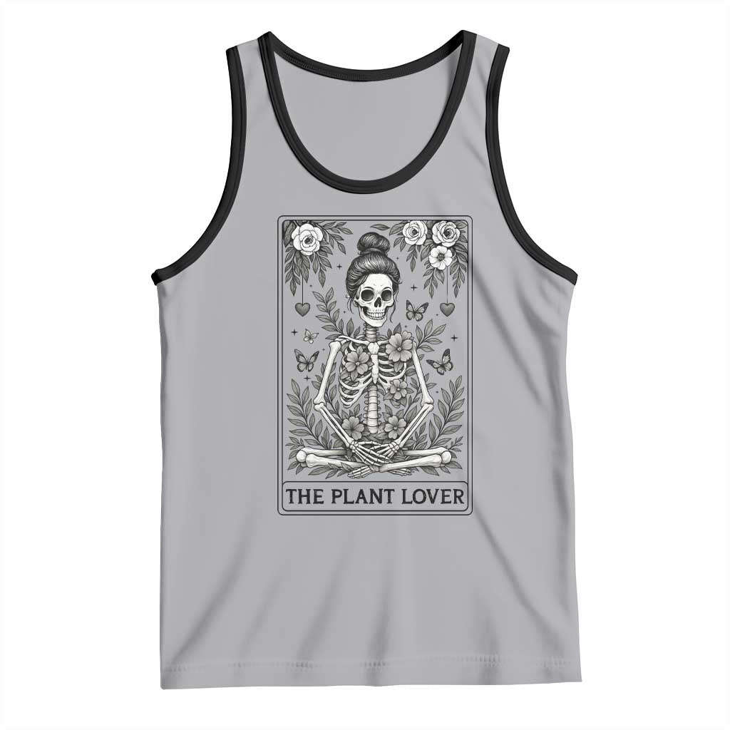 Dark Humor Tarot Card Plant Lover Gift Tank Top - Wonder Print Shop