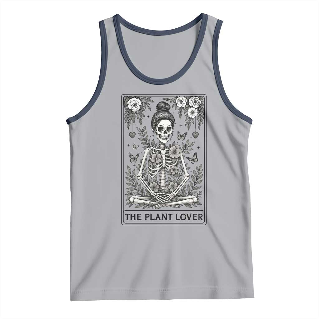 Dark Humor Tarot Card Plant Lover Gift Tank Top - Wonder Print Shop