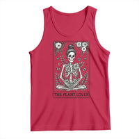Dark Humor Tarot Card Plant Lover Gift Tank Top - Wonder Print Shop