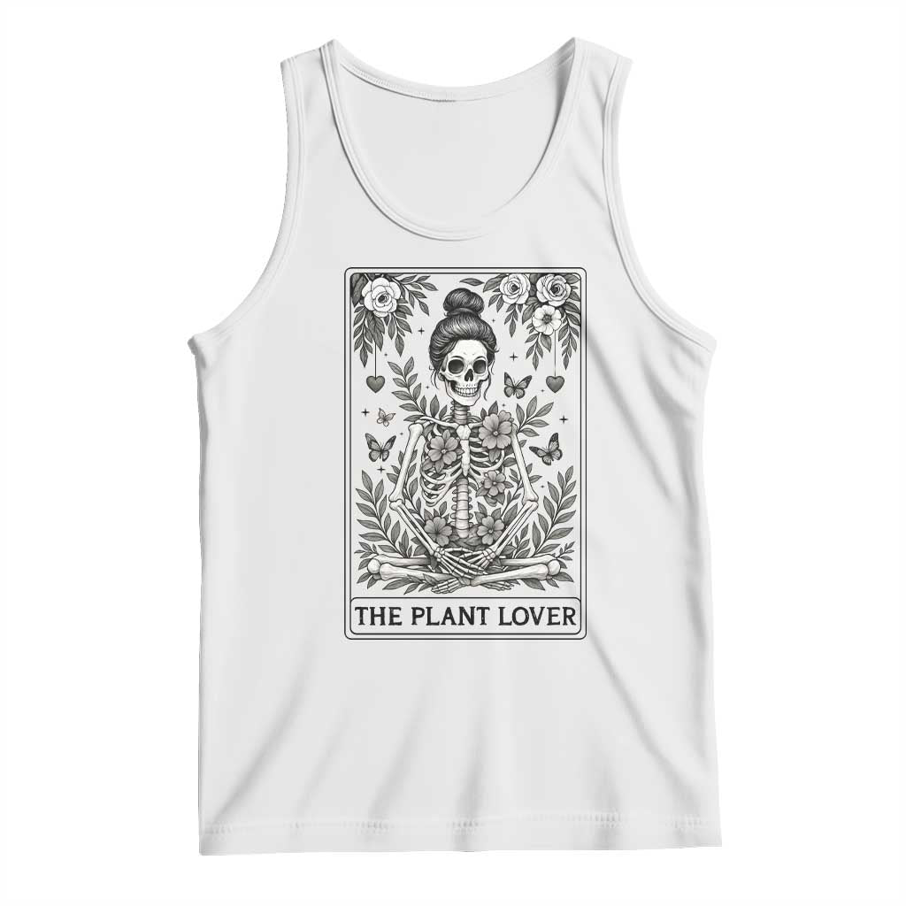 Dark Humor Tarot Card Plant Lover Gift Tank Top - Wonder Print Shop
