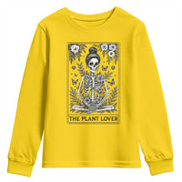 Dark Humor Tarot Card Plant Lover Gift Youth Sweatshirt - Wonder Print Shop