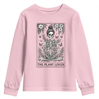 Dark Humor Tarot Card Plant Lover Gift Youth Sweatshirt - Wonder Print Shop