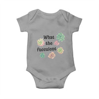 Succulent Lover Gift Baby Onesie What The Fucculent - Wonder Print Shop