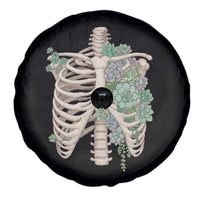 Succulent Body Skeleton Spare Tire Cover Creepy Plant Lover Gift - Wonder Print Shop