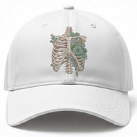 Succulent Body Skeleton Baseball Cap Creepy Plant Lover Gift