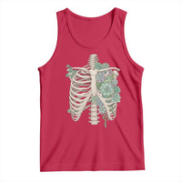 Succulent Body Skeleton Tank Top Creepy Plant Lover Gift - Wonder Print Shop