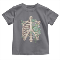Succulent Body Skeleton Toddler T Shirt Creepy Plant Lover Gift - Wonder Print Shop